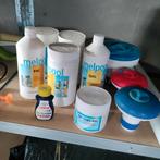 Verschillende zwembadproducten, Ophalen