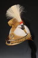 CASQUE D'OFFICIER DE CHASSEURS À CHEVAL, modèle 1910, Verzamelen, Militaria | Algemeen, Ophalen