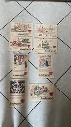 Lot de 8 ancien buvard la vache qui rit non utilisé comme n, Collections, Comme neuf