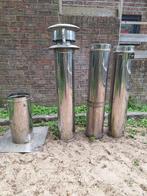 INOX rookafvoerbuizen, Doe-het-zelf en Bouw, Ophalen, Gebruikt, Overige typen