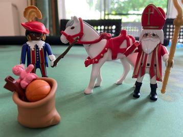 Playmobil Set 4893 Sint en Piet + paard + speelgoed beschikbaar voor biedingen