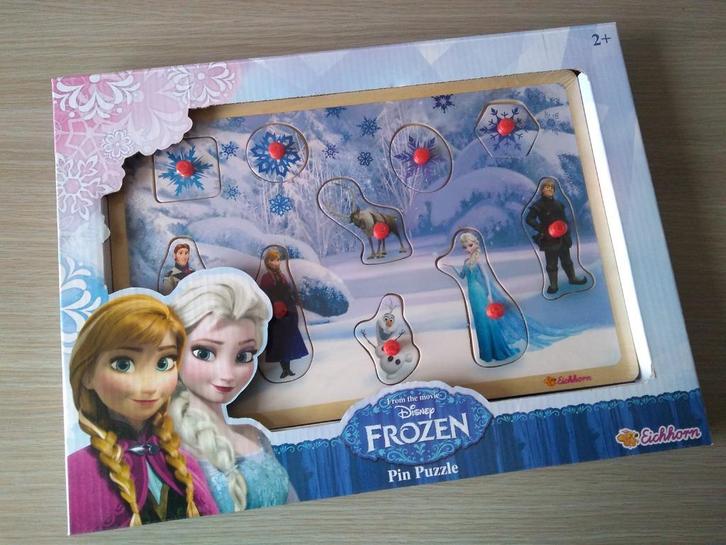 ✪ Nieuw - houten inlegpuzzel Frozen, Kinderen en Baby's, Speelgoed | Houten speelgoed, Nieuw, Ophalen of Verzenden