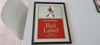 Johnnie walker red label reclame spiegel, Collections, Enlèvement ou Envoi