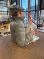 Kuifje met Bobby Beeld Buste, Verzamelen, Stripfiguren, Ophalen, Kuifje, Zo goed als nieuw, Beeldje of Figuurtje