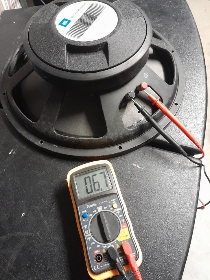 JBL E130-8 15", Audio, Tv en Foto, Luidsprekerboxen, Gebruikt, JBL, Ophalen