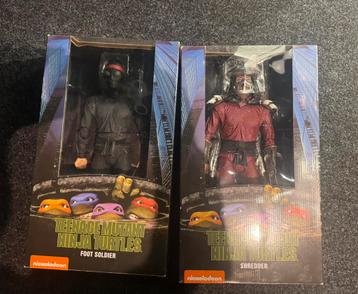 Neca 1:4 Shredder en Footsoldier beschikbaar voor biedingen