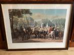 2 kaders lithografie / print  Gentilhomme. 119/E., Ophalen