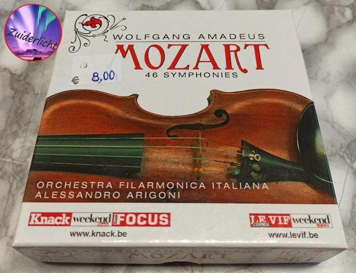 Wolfgang Amadeus Mozart - 46 Symphonies, Cd's en Dvd's, Cd's | Klassiek, Gebruikt, Opera of Operette, Classicisme, Boxset, Ophalen