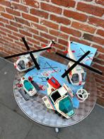 Playmobil voertuigen helikopter sneewscooter, Kinderen en Baby's, Speelgoed | Playmobil, Ophalen of Verzenden, Gebruikt