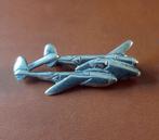 Broche vintage en argent P 38 Lightning, Enlèvement ou Envoi, Armée de l'air, Autres types