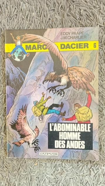 Marc Dacier # 6 L'abominable homme des Andes 1980 beschikbaar voor biedingen