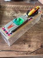 Majorette Mercedes 350SL met racer in originele doos, Ophalen of Verzenden