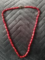 Très beau collier très ancien en corail rouge sang, Avec pierre précieuse, Collier, Autres matériaux, Enlèvement ou Envoi