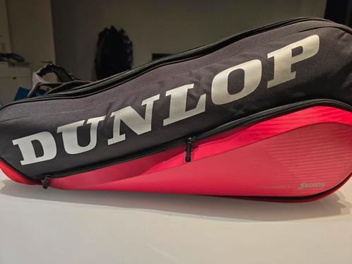 Dunlop CX 12 racketbag rood, Sport en Fitness, Tennis, Gebruikt, Tas, Dunlop, Ophalen of Verzenden