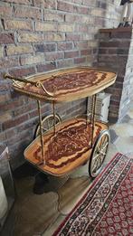 vintage antiek Italiaanse  serveer-wagen trolley bar, Antiek en Kunst, Ophalen
