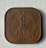 Malaya 1 cent 1943, Timbres & Monnaies, Monnaies | Asie, Enlèvement ou Envoi, Asie du Sud Est, Monnaie en vrac