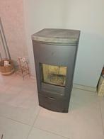 Houtkachel met speksteen bovenkant, Huis en Inrichting, Kachels, Ophalen, Houtkachel, Zo goed als nieuw, Vrijstaand