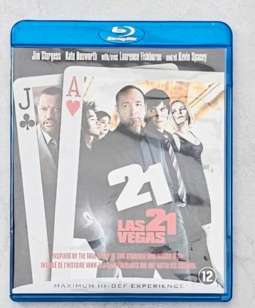 Blu Ray 21 Las Vegas Spacey, Enlèvement ou Envoi, Comme neuf, Action