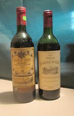 2 grands vins rouges français de 1985, Collections, Vins, Enlèvement ou Envoi, Pleine, Comme neuf, Vin rouge