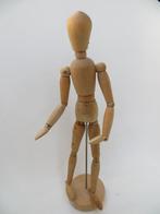 poupée en bois avec position charnière pour dessiner, Hobby & Loisirs créatifs, Comme neuf, Autres types, Enlèvement ou Envoi