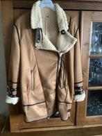Herfst- wintervest, Beige, Maat 42/44 (L), Zo goed als nieuw, Ophalen