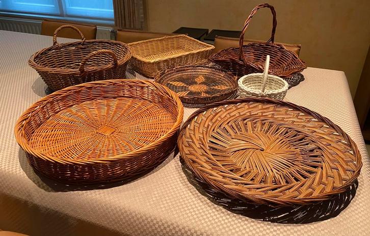 🍄 Lot manden / schalen in TOPSTAAT  ( doe een bod ), Huis en Inrichting, Woonaccessoires | Schalen en Manden, Zo goed als nieuw