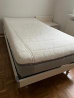 Bed en matras, Ophalen, 100 cm, Eenpersoons, Zo goed als nieuw
