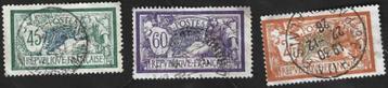 3 Postzegels Frankrijk 1920 Allegorieën (Type Merson) beschikbaar voor biedingen