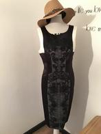 Prachtige stijlvolle jurk merk Karen Millen jurk maat L 40 (, Karen Millen, Zwart, Maat 42/44 (L), Ophalen of Verzenden