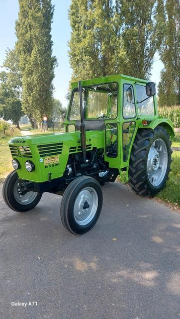 Traktor Deutz D5506 met cabinne SHOWROOMSTAAT! beschikbaar voor biedingen