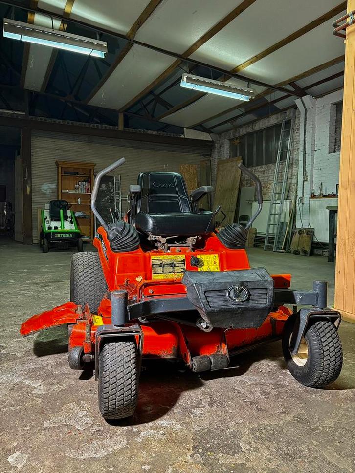 Professioneel Kubota Zitmaaier, Tuin en Terras, Grasmaaiers, Gebruikt, 50 cm of meer, Elektrische starter, Mulchfunctie, Ophalen