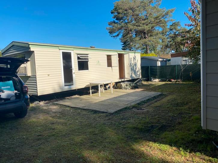 Leuke sta caravan camping  blauwe meer, Immo, Appartementen en Studio's te huur