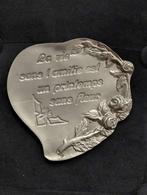 Coeur en étain 92%, Antiquités & Art, Antiquités | Étain, Enlèvement