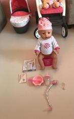 BABY born interactieve pop Soft touch Meisje roze - 43 cm In, Nieuw, Ophalen of Verzenden, Babypop