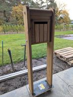 Houten brievenbus (zonder slot), Tuin en Terras, Ophalen, Nieuw, Hout, Staande brievenbus