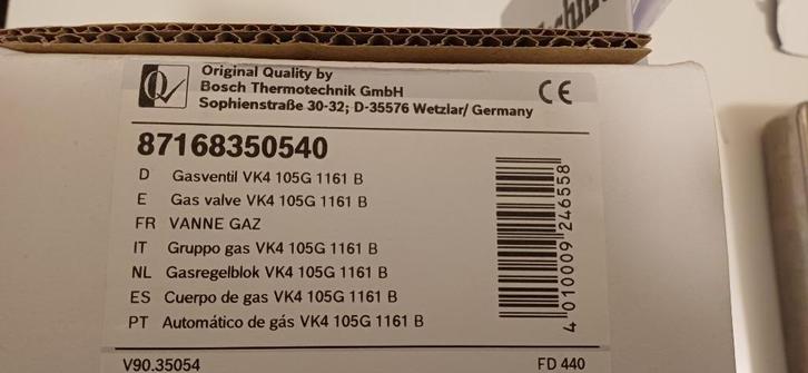 nieuw stadsgasblok voor nieuwe ketel -, Doe-het-zelf en Bouw, Verwarming en Radiatoren, Nieuw, Overige typen, Ophalen