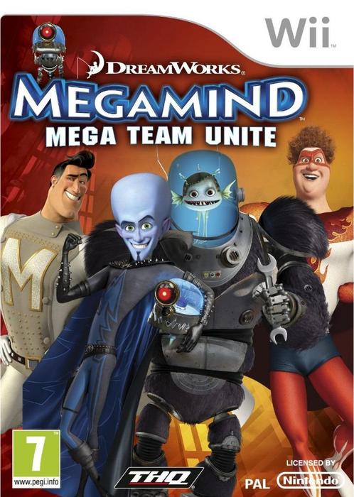 Dreamworks Megamind Mega Team Unite, Consoles de jeu & Jeux vidéo, Jeux | Nintendo Wii, Utilisé, Aventure et Action, 1 joueur