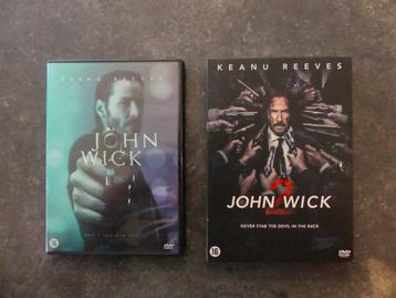 Lot Dvd’s John Wick + John Wick: Chapter 2 beschikbaar voor biedingen