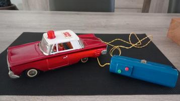 Blikken speelgoed auto Fire chief  beschikbaar voor biedingen
