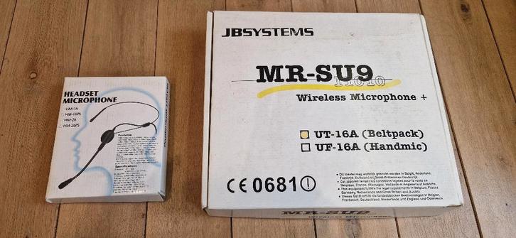 Micro sans fil - JB Systems, Musique & Instruments, Microphones, Comme neuf, Micro chant, Sans fil, Enlèvement ou Envoi