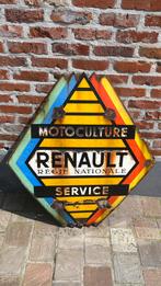 Plaque émaillée Renault., Enlèvement, Utilisé, Panneau publicitaire