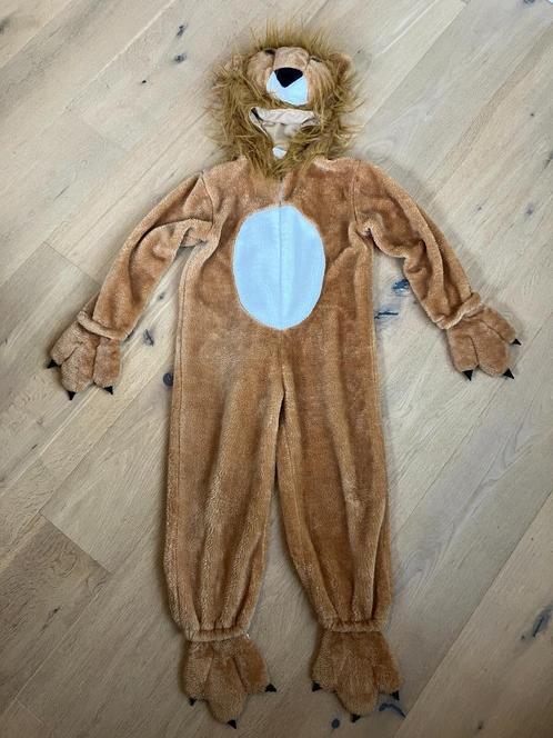 Verkleedpak leeuw maat 128, Kinderen en Baby's, Carnavalskleding en Verkleedspullen, Gebruikt, Jongen of Meisje, 122 t/m 128, Ophalen of Verzenden