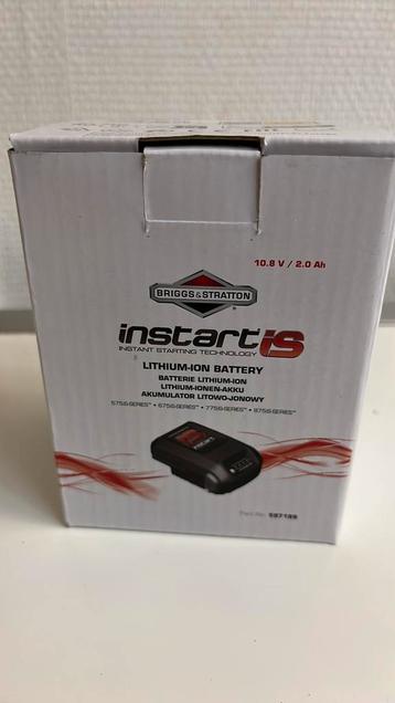 Batterie briggs&stratton instartis 10.8v/2.0ah beschikbaar voor biedingen