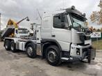 Volvo FMX 500 8x4 RETARDER - HAAKSYSTEEM / HOOKSYSTEM / ROLL, Autos, Euro 5, Achat, Entreprise, Autres couleurs
