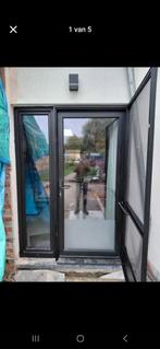 Deur kozijn met raam, Doe-het-zelf en Bouw, Raamkozijnen en Schuifdeuren, Ophalen, Zo goed als nieuw