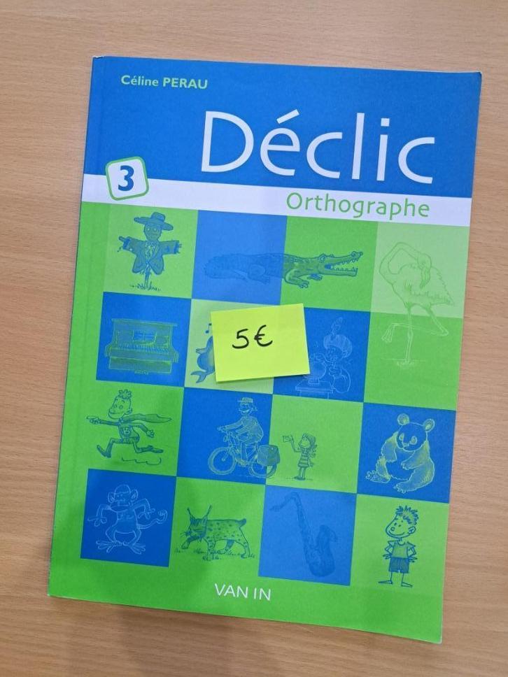 Déclic Orthographe 3 - Manuel scolaire Français, Livres, Livres scolaires, Comme neuf, Français, Primaire, Enlèvement