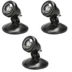 Vijververlichting | LED 1 watt | Set van 3, Jardin & Terrasse, Accessoires pour étangs, Envoi, Neuf, Éclairage d'étang