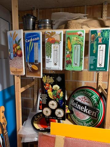 6 emaille thermometers BAYER beschikbaar voor biedingen