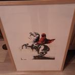 Banksy litho genummerd met certificaat, Enlèvement ou Envoi