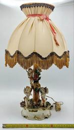 Lampe de table avec angelots, Enlèvement, Utilisé